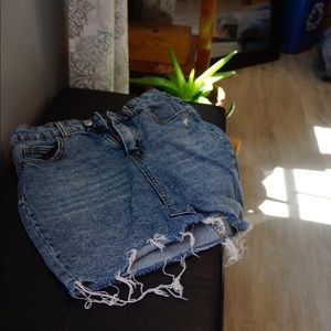 Denim skirt